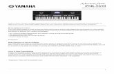 PSR-S650 - ackermanmusic.co.uk · PSR-S650 DIGITAL KEYBOARDS Features MegaVoice Technology Drawing on technology from the legendary Tyros series, MegaVoice technology brings a new