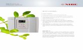NIBE™ SMO 20 CONTROL MODULE · NIBE™ SMO 20 CONTROL MODULE BE IN CONTROL. NIBE SMO 20 SMO 20 is a modern, simple control module that, together with a NIBE air/water heat pump,
