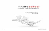Rhinoceros - Home - moos 3D services & training · Robert McNeel & Associates 1 1 Introduction This course guide accompanies the Level 2 training sessions in Rhinoceros. This course