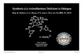 Synthetic (±)-Axinellamines Deficient in Halogenccc.chem.pitt.edu/wipf/Current Literature/Eric_9.pdf · Eric E. Buck Current Literature March 31, 2012 N NH H N NH 2 H OH HN NH2 HN