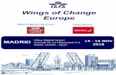 Wings of Change Europe - iata.org · Luis Gallego, CEO, Iberia ... Minister of Planning and Infrastructure, Government of Portugal ... and what keeps them up at night ...