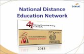 National Distance Education Network - oitcinterfor.org · Senac Distance Education Web Portal To expand its provision of vocational education, training more people nationwide, Senac
