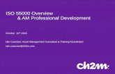 ISO 55000 Overview & AM Professional Developmentassetmanagementab.ca/wp-content/uploads/...2016_ISO-55000-Overview.pdf · • As with other ISO/PAS standards, the organization decides
