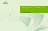 Board Specification · Tesla K20X GPU Accelerator BD-06397-001_v05 | ii . DOCUMENT CHANGE HISTORY . BD-06397-001_v05 . Version Date Authors Description of Change . 01