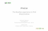 IPv6-br-apnic [Modo de Compatibilidade] · CGI.br and NIC.br • The Brazilian Internet Steering Committee – Main Internet Governance organization in Brazil – Multistakeholder