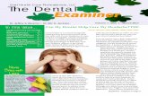 Oral Health Care Professionals., LLC The Dental Examiner 2017... · Oral Health Care Professionals., LLC Dr. Jeffrey S. Wascher • Dr. Eric G. Jackson Volume 7, Issue 1—March 2017