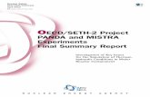 OECD/SETH-2 Project PANDA and MISTRA Experiments, Final ... · NEA/CSNI/R(2012)5 5 FOREWORD The OECD/SETH-2 project was carried out during the period 2007-2010 under the auspices