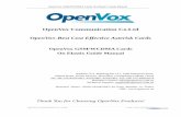 OpenVox Communication Co.Ltd OpenVox-Best Cost Effective ... · OpenVox GSM/WCDMA Cards On Elastix Guide Manual ... OpenVox Communication Co.Ltd OpenVox-Best Cost Effective Asterisk