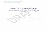 State HIE Strategic and Operational Plan Models DRAFTmycourses.med.harvard.edu/ec_res/nt/8b2a09f4-4ec8-429d-998a-3bc96... · 4 State HIE Strategic and Operational Plan Emerging Models