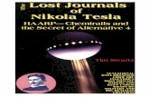 The Lost Journals of Nikola Tesla - The Avalon Libraryavalonlibrary.net/ebooks/Tim Swartz - The Lost Journals of Nikola... · The Lost Journals of Nikola Tesla Tesla is preceded in