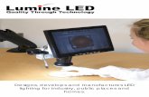 Designs, develops and manufactures LED lighting for ...media.lumineled.se/.../Product-Information-from-Lumine-LED-digital.pdf · Designs, develops and manufactures LED . lighting