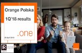 Orange Polska 1Q’18 resultsorange-ir.pl/sites/default/files/OPL 1Q2018 presentation FINAL... · in PLNm IFRS15 IAS18 IAS18 Revenue 2,710 2,766 2,818 0 0 0 Adjusted revenue 2,710