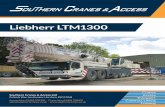 Liebherr LTM1300 spec sheet - Mobile Crane hire, Contract ... · Liebherr LTM1300 Lifting capacities 9 LTM 1300 6.2 m m 14,7 m 19,6 m 24,4 m 29,3 m 34,2 m 39 m 43,9 m 48,7 m 53,6