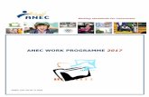 ANEC WORK PROGRAMME - chemycal.com · 1. Implementation of the ANEC Strategy 2014 to 2020 General objective: Improved consumer protection and welfare through standardisation In June