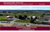 Kozlowski Farms - vineyardadvisors.com Farms... · Kozlowski Farms is a 20.99-acre property in the Green Valley AVA at the corner of Ross Station Road and ... store sells Kozlowski