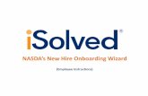 NASDA’s New Hire Onboarding Wizard - Purdue Agriculture · New Hire Onboarding Wizard. The following instructions will help guide you through the process to complete the NASDA onboarding