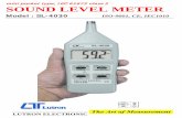 mini pocket type, IEC 61672 class 2 SOUND LEVEL METER · * LCD display for low power consumption & clear read-out IEC 61672 class 2 requirement. even in bright ambient light condition.