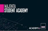 MAJENTA STUDENT ACADEMY - autodesk.majentasolutions.com · n Fundamentals to Advanced training for all Design disciplines and applications n Autodesk® Alias, VRED and Showcase product