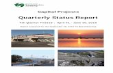 Quarterly Status ReportQ4+TA+Quarterly+Report.pdf · 2018-08-24 · PID, PA&ED, and PS&E phases were complete. ... and Plan, Specifications and Estimate (PS&E). TA also developed