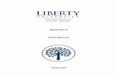 Appendix D Field Manual - liberty.edu Manual Hybrid and Residential Vol... · 8 I. INTRODUCTION Field education is a central component of the instruction and training that students