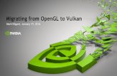 Migrating from OpenGL to Vulkancs5610/lectures/Migrating_from_OpenGL_to_Vulkan.pdf · 2 About the Speaker Mark Kilgard Principal Graphics Software Engineer in Austin, Texas Long-time