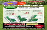 Sale Prices Good May 1-6, 2018 Lawn & Garden Central Lawn... · #LE750 #PPBV25 #51484 #TB525EC #952-711880,967105501 . Campbell’s Lawn & Garden Central May 1-6, 2018 7 Northern