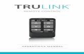 TruLink Remote Control Operations Manual - StarkeyPro · 4 5 Pairing Process For TruLink Remote to interact with your hearing instrument(s), you must first pair the remote with each