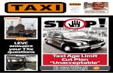 Taxi Age Limit Cut Plan “Unacceptable” · The LTDA took the trade’s objections to transport users in Tooley Street urging them to make a stand FIGHTING TOOLEY ANTHONY STREET