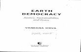 EARTH DEMOCRACY - bertaux.files.wordpress.com · EARTH DEMOCRACY Justice, Sustainability, and Peace VANDANA SHIVA North Atlantic Books Berkeley, California