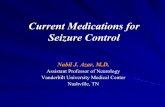 Current Medications for Seizure Control - mc.vanderbilt.edu · ~100% 2-6 40% 63 no ... Aplastic anemia, liver failure-Skin rash TPM acute angle-closure glaucoma, oligohydrosis ...