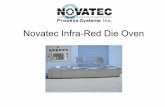 Novatec Infra-Red Die Oven - novatecpro.com · Novatec Infra-Red Die Ovens heat dies much faster than convection ovens. As explained above, this is because the dies are being heated