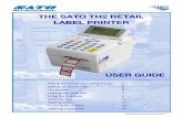 THE SATO TH2 RETAIL LABEL PRINTER - sato-drucker.ch · Your SATO TH2 printer will immediately provide professional labels with the simplest of operation. Being designed using the