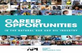 CAREER OPPORTUNITIES - American Petroleum Institute/media/Files/Policy/Jobs/oil-and-gas-career-guide.pdf · Perform routine clerical and administrative functions such as drafting