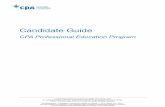 CPA Professional Education Program: Candidate Guide · CPA Professional Education Program Candidate Guide 4 Academic Accommodations..... 20
