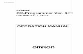 SYSMAC CX-Programmer Ver. 9. - industrial.omron.us · OMRON CX-Programmer – Operation Manual CX-Programmer_Page (iv) Terms and Conditions Agreement WARRANTY • The warranty period
