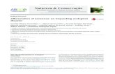 Natureza & Conservação - UnBrepositorio.unb.br/bitstream/10482/23850/1/ARTIGO_Afforestation... · Natureza & Conservação Brazilian Journal of Nature Conservation Supported ...