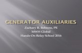 Zachary R. Behrens, PE MWH Global Hands-On Relay School 2016 · necessary to keep generators operating and healthy. This lecture will provide students with ... Synchronization Loading