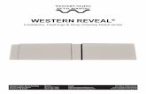 WESTERN REVEAL - metalforroofing.com · WESTERN REVEAL ® Installation, Flashings & Shop Drawing Detail Guide Western States Metal Roofing 901 W. Watkins Street Phoenix, AZ 85007