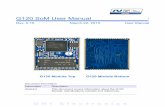 G120 SoM User Manual - Mouser Electronics · GHI Electronics,LLC G120 SoM User Manual Introduction 1.3.G120 Module Key Features .NET Micro Framework 120 MHz ARM Cortex-M3 processor