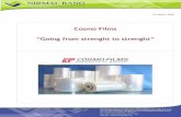 Cosmo Films Going from strenght to strenght - Nirmal Bang Films IC 15 March 2016.pdf · packaging films, lamination films, label films and industrial films for various packaging applications.