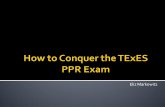 PPR – Pedagogy & Professional Responsibilities · PPR – Pedagogy & Professional Responsibilities Administered by Educational Testing Services CAT — Computer Administered Test