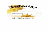 Tutorial Mathematica 5.1 – by André Ulitzkamarcio/tut2005/mathematica/041974Andre.pdf · O programa tem preferência por resolver algebricamente funções a ele apresentadas, geralmente