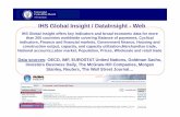 IHS Global Insight / DataInsight - .IHS Global Insight / DataInsight - Web IHS Global Insight offers