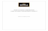 SENECA GAMING CORPORATION CODE OF ETHICS AND … · SENECA GAMING CORPORATION CODE OF ETHICS AND BUSINESS CONDUCT ... Compact, together with appendices, is available at