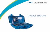 PEM 9004 - Teledyne Analytical Instrs · The PEM 9004 is a stack gas analyzer capable of detecting and calculating up to ten (10) gas parameters, housed in a light- weight and robust