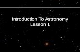 Introduction To Astronomy - Norton Canes High School · Latitude Altitude (0º to 90º ; - is below horizon) Longitude Azimuth (0º is N, CW to 180ºS) 0º = Horizon 90º = Zenith