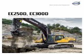 Volvo Brochure Crawler Excavator EC250D EC300D English · Volvo’s state-of-the art D7 diesel engine is seamlessly integrated with all excavator systems. The premium, six cylinder