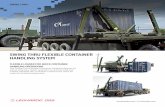 SWING THRU FLEXIBLE CONTAINER HANDLING SYSTEM · The Swing Thru Flexible Container Handling System kit allows long-haul trailer operators to quickly load and unload standard ISO containers