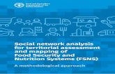 Social network analysis for territorial assessment and ... · Fonseca (Nutrition Division of FAO), Cristina Rapone and Giulia Orlandi (Rural Institutions and Social Policies Division
