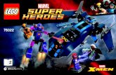 Download instructions PDF plans for LEGO X-Men vs. The ... · LEGO Marvel Super Heroes software © 2014 TT Games Publishing Ltd. Produced by TT Games under license from the LEGO Group.